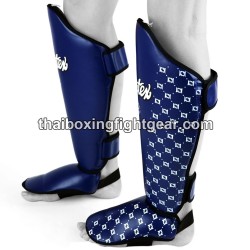 Espinilleras de Muay Thai Fairtex SP5 azul | Fairtex