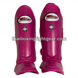 Twins SLG-10 Espinilleras "SHIN GUARDS Dark Pink" | Protecciones