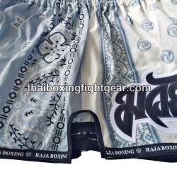 Raja Boxing pantalones cortos de Muay Thai "Indian Paisley LB" | Muay Thai Shorts
