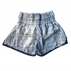 Raja Boxing pantalones cortos de Muay Thai "Indian Paisley LB" | Muay Thai Shorts