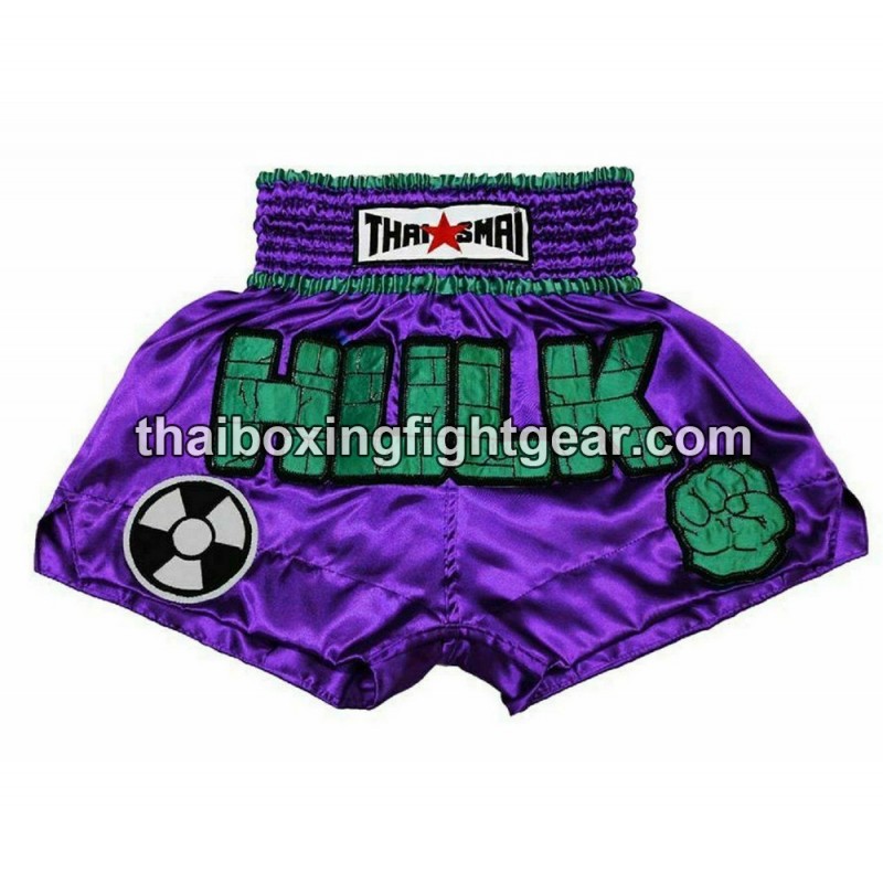 Pantalonés cortos de boxeo thailandés THAISMAI "HULK" | Pantalone