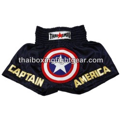 Pantalonés cortos de boxeo thailandés THAISMAI  "Captain America" Thaismai - 1