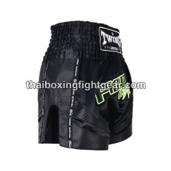 TWINS PANTALONES CORTOS DE BOXEO TAILANDES TBS-FIGHTORDIE "Black" Twins - 2