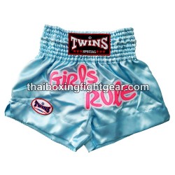 TWINS PANTALONES CORTOS DE BOXEO TAILANDES "Girls Rule" Twins - 1