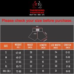 Pantalones cortos de boxeo thai Lumpinee naranja/negro Lumpinee - 4 Pantalones cortos de boxeo thai Lumpinee naranja/negro Lumpinee - 4