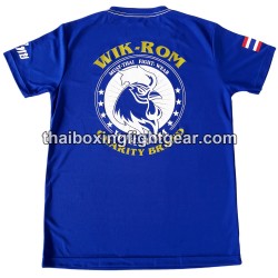 Wik-Rom Muay camiseta azul tailandesa | Camisetas Wik-Rom Muay camiseta azul tailandesa | Camisetas