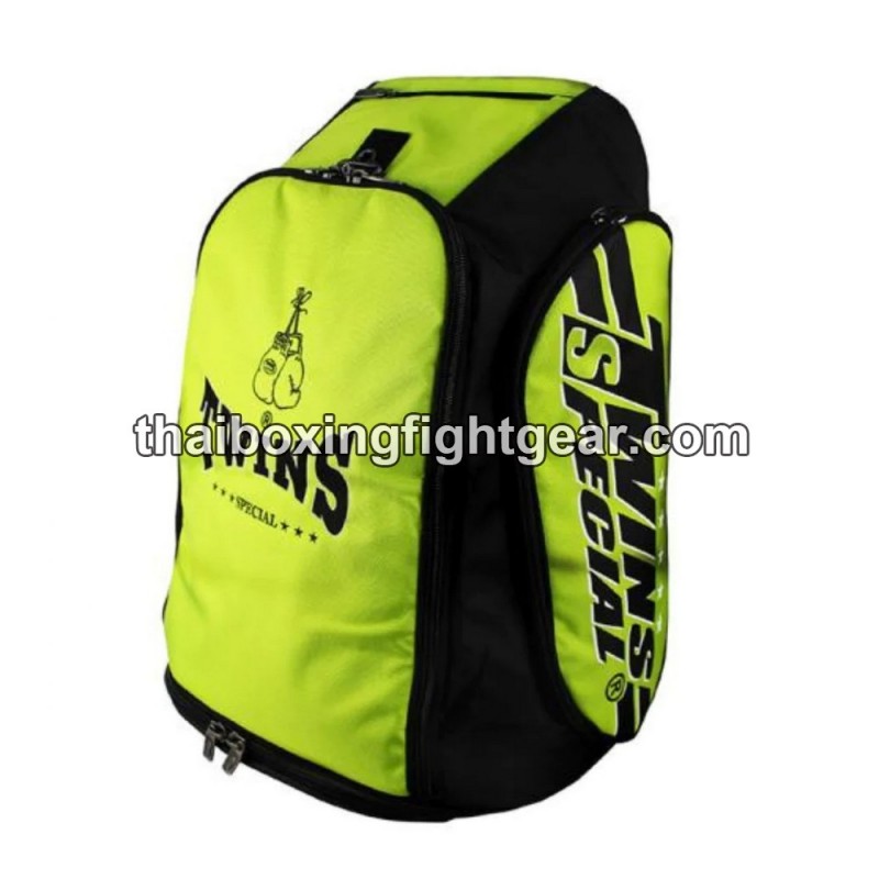 MOCHILA TWINS BAG 5 "WEARS BOXING GLOVES"  VERDE  - 2