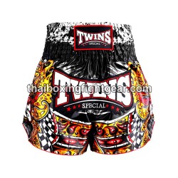 TWINS PANTALONES CORTOS DE BOXEO TAILANDES  "TBS-BARONG" Twins - 1