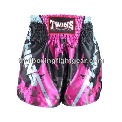 TWINS PANTALONES CORTOS DE BOXEO TAILANDES  "CANDY PINK" Twins - 1