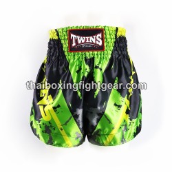 TWINS PANTALONES CORTOS DE BOXEO TAILANDES  "CANDY GREEN" Twins - 1