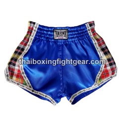 Pantalonés cortos de boxeo thailandés THAISMAI  "Paa Kao Maa Blue" Thaismai - 1