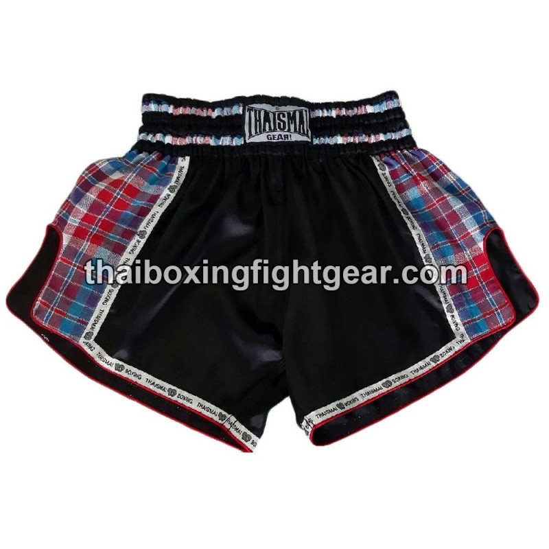 Pantalonés cortos de boxeo thailandés THAISMAI  "Paa Kao Maa Retro" Thaismai - 1