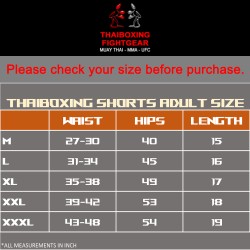 Pantalones cortos de boxeo tailandés: Thaiboxing Rucio y Blanco Thai Boxing - 3