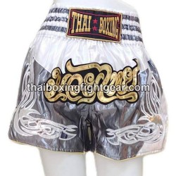 Pantalones cortos de boxeo tailandés: Thaiboxing Rucio y Blanco Thai Boxing - 2