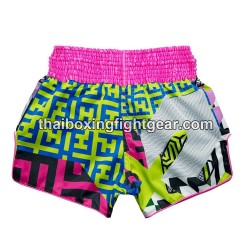 Pantalones cortos de Boxeo Muay Thai Fairtex X Future LAB Pink Fairtex - 2