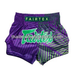 Pantalones cortos de Boxeo Muay Thai Fairtex BS1922 RACER PURPLE Fairtex - 1