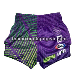 Pantalones cortos de Boxeo Muay Thai Fairtex BS1922 RACER PURPLE Fairtex - 2