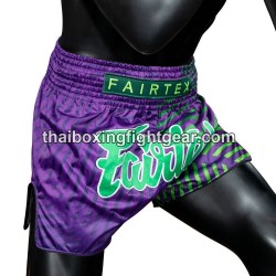 Pantalones cortos de Boxeo Muay Thai Fairtex BS1922 RACER PURPLE Fairtex - 3