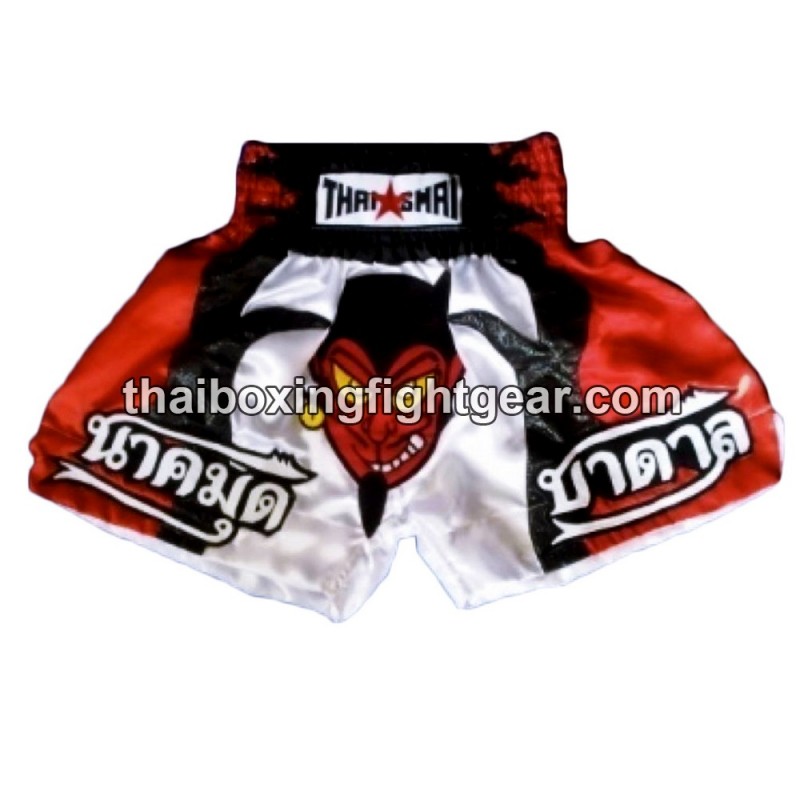 Pantalonés cortos de boxeo thailandés THAISMAI "Devil" Thaismai - 1