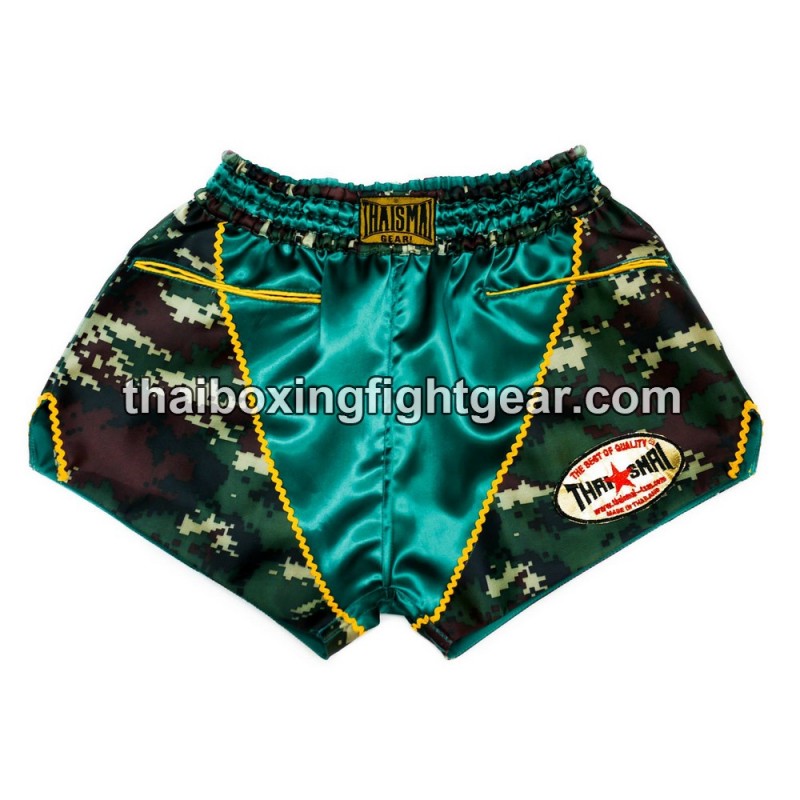 Pantalonés cortos de boxeo thailandés THAISMAI "Simple Camo" Thaismai - 1
