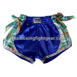 Pantalonés cortos de boxeo thailandés THAISMAI "Ribbon Blue Green" Thaismai - 1