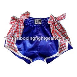 Pantalonés cortos de boxeo thailandés THAISMAI "Ribbon Blue Red" Thaismai - 1