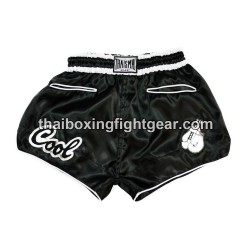 Pantalonés cortos de boxeo thailandés THAISMAI "COOL Black White" Thaismai - 1
