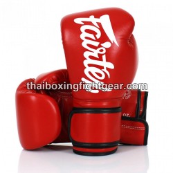 Guantes de boxeo tailandés Fairtex"BGV14 RED" Fairtex - 1
