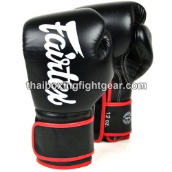 Guantes de boxeo tailandés Fairtex"BGV14 Black" Fairtex - 1