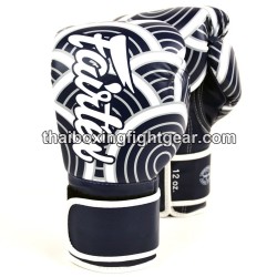 Guantes de boxeo tailandés Fairtex"BGV14 JAPANESE ART Blue" Fairtex - 1