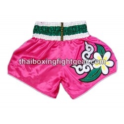 TWINS PANTALONES CORTOS DE BOXEO TAILANDES "Beatuful Boxer Pink" Twins - 2
