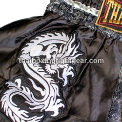 Pantalones cortos de boxeo tailandés: Thaiboxing Grey | Muay Thai Shorts Pantalones cortos de boxeo tailandés: Thaiboxing Grey | Muay Thai Shorts
