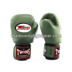 Guantes de boxeo Thai Children's Twins BGVS3 Sintético Olive Twins - 2