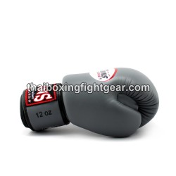 Guantes de boxeo Thai Niños Mellizos BGVS3 Sintético GRIS Twins - 3
