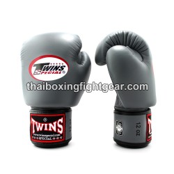Guantes de boxeo Thai Niños Mellizos BGVS3 Sintético GRIS Twins - 2