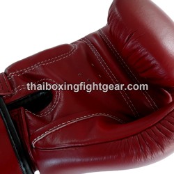 Guantes de boxeo tailandés twins infantiles BGVS3 Sintético  Granate Twins - 3