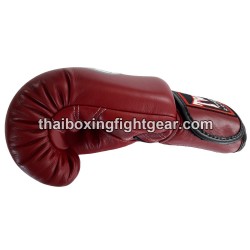 Guantes de boxeo tailandés twins infantiles BGVS3 Sintético  Granate Twins - 5