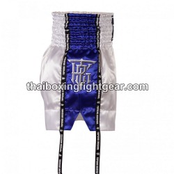 Muay Thai Boxing Shorts Top King TKTBS-201 blanco azul Top King - 4