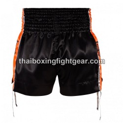 Muay Thai Boxing Shorts Top King TKTBS-202 Negro naranja Top King - 2