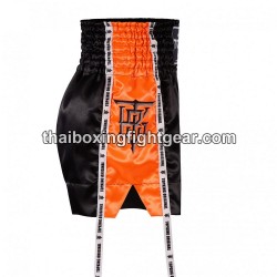 Muay Thai Boxing Shorts Top King TKTBS-202 Negro naranja Top King - 4