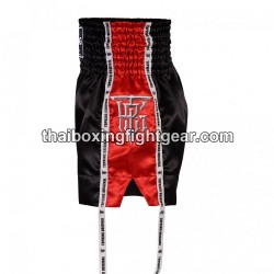 Muay Thai Boxing Shorts Top King TKTBS-202 Negro Rojo Top King - 3