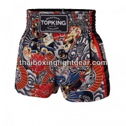Muay Thai Boxing Shorts Top King TKTBS-206 Negro Top King - 1