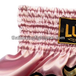 Pantalones cortos de boxeo rosa Thai Lumpini | Muay Thai Shorts