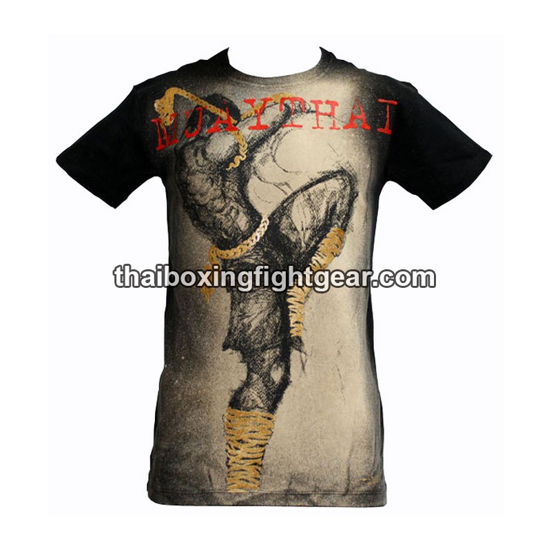 Camiseta de boxeo Human Fight "Returned Kick" | Camisetas Camiseta de boxeo Human Fight "Returned Kick" | Camisetas