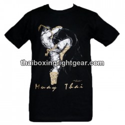 Camiseta de boxeo Human Fight "Returned Kick"