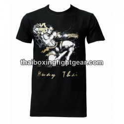 Camiseta de boxeo Human Fight "Knee-Kick"