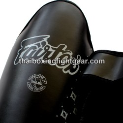 Espinilleras de Muay Thai Fairtex SP5 Cuero negro | Fairtex