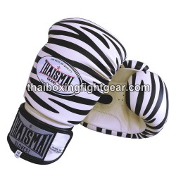 Guantes de boxeo tailandés Thaismai BG124 "Zebra"