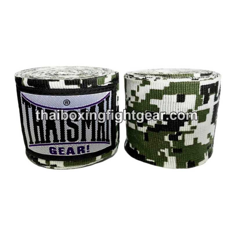 Vendas Thaismai 4.5m HW7003 Muay Thai / MMA  / BOXING / UFC Fancy "Digi Camo" Verde