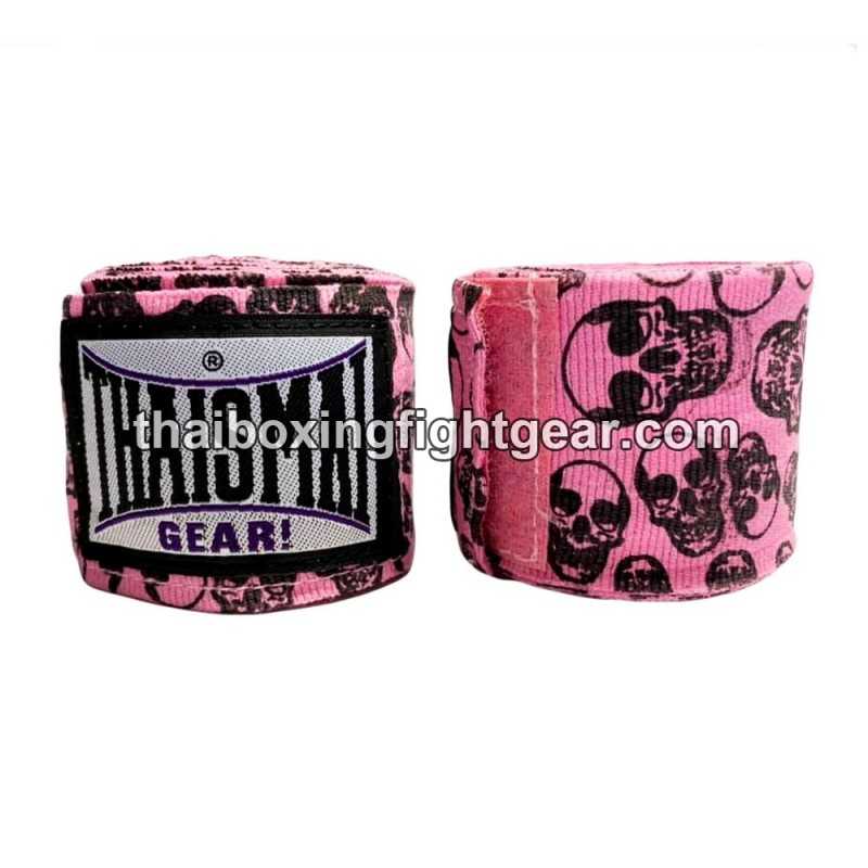 Vendas Thaismai 4.5m HW7003 Muay Thai / MMA  / BOXING / UFC Fancy "Skull" Rosa